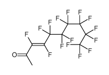3,4,5,5,6,6,7,7,8,8,9,9,10,10,10-pentadecafluorodec-3-en-2-one结构式