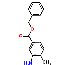 benzyl 3-amino-4-methylbenzoate structure