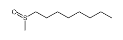 (-)-n-octyl methyl sulfoxide结构式
