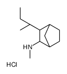 (3,3-diethyl-2-bicyclo[2.2.1]heptanyl)-methylazanium,chloride Structure