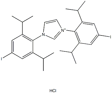 1,3-双(4-碘-2,6-二异丙基苯基)-1H-咪唑-3-氯化铵图片