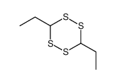 3,6-diethyl-1,2,4,5-tetrathiane Structure