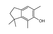 3,3,4,6-tetramethyl-1,2-dihydroinden-5-ol Structure
