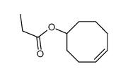 cyclooct-4-en-1-yl propionate结构式