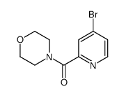 (4-bromopyridin-2-yl)-morpholin-4-ylmethanone Structure