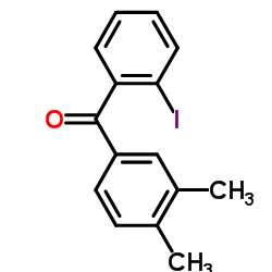 (3,4-Dimethylphenyl)(2-iodophenyl)methanone图片