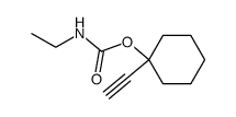 Carbamic acid, ethyl-, 1-ethynylcyclohexyl ester (6CI)结构式