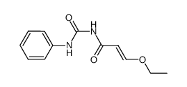 1-(3-ethoxyacryloyl)-3-phenylurea Structure