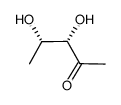 (3S,4S)-3,4-dihydroxypentan-2-one结构式