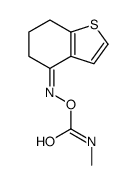 BENZO(b)THIOPHEN-4(5H)-ONE, 6,7-DIHYDRO-, O-METHYLCARBAMOYLOXIME picture