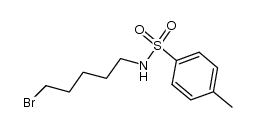 N-tosyl-5-bromopentylamine Structure