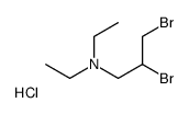 1-Diethylamino-2,3-dibromopropane hydrochloride structure