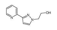 2-(3-(吡啶-2-基)-1H-吡唑-1-基)乙醇结构式