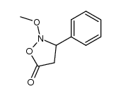 2-methoxy-3-phenyl-isoxazolidin-5-one Structure