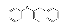 1-Phenyl-2-(phenylthio)but-2-ene结构式