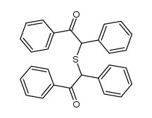 2-(2-oxo-1,2-diphenyl-ethylsulfanyl)-1,2-diphenyl-ethanone Structure