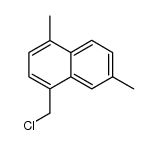 4-chloromethyl-1,6-dimethyl-naphthalene Structure