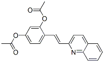 Diacetic acid 4-[2-(quinolin-2-yl)vinyl]-1,3-phenylene ester picture
