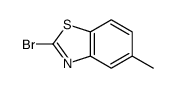 2-Bromo-5-methylbenzothiazole Structure
