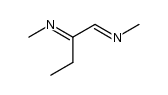 N,N'-(butane-1,2-diylidene)dimethanamine结构式
