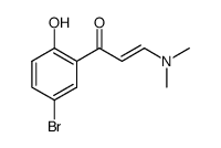 1-(5-bromo-2-hydroxyphenyl)-3-(dimethylamino)prop-2-en-1-one结构式