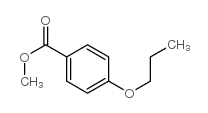 METHYL 4-N-PROPYLOXYBENZOATE structure