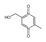 Pyrazinemethanol,5-methyl-,1,4-dioxide (6CI) structure