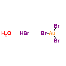 HYDROGEN TETRABROMOAURATE(III) HYDRATE picture