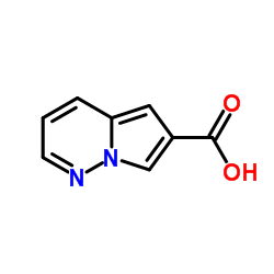 Pyrrolo[1,2-b]pyridazine-6-carboxylic acid structure