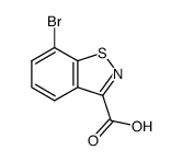 7-bromobenzo[d]isothiazole-3-carboxylic acid structure
