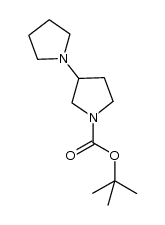 tert-butyl [1,3'-bipyrrolidine]-1'-carboxylate结构式