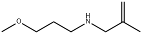 N-(3-Methoxypropyl)(2-methyl)allylamine Structure