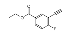 Ethyl 3-Ethynyl-4-Fluorobenzoate Structure