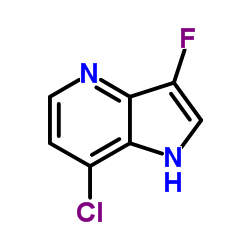 7-Chloro-3-fluoro-1H-pyrrolo[3,2-b]pyridine Structure