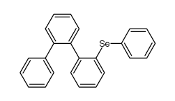 phenyl o-terphenyl selenide Structure