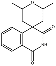 2',3',5',6'-Tetrahydro-2',6'-dimethylspiro[isoquinoline-4(1H),4'-[4H]pyran]-1,3(2H)-dione结构式