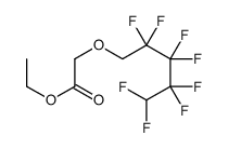 ethyl 2-(2,2,3,3,4,4,5,5-octafluoropentoxy)acetate Structure