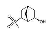 Bicyclo[2.2.1]heptan-2-ol, 6-(methylsulfonyl)-, (2-exo,6-endo)- (9CI) structure