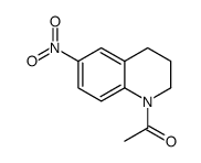 1-(6-Nitro-3,4-dihydro-2H-quinolin-1-yl)-ethanone结构式