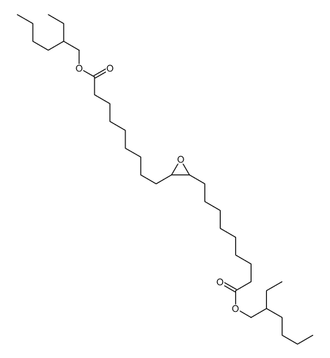 2-ethylhexyl 9-[3-[9-(2-ethylhexoxy)-9-oxononyl]oxiran-2-yl]nonanoate结构式