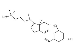 (1R,3S)-5-[(Z)-2-[(1R,3aR,7aR)-1-[(2R)-6-hydroxy-6-methylheptan-2-yl]-7a-methyl-1,2,3,3a,6,7-hexahydroinden-4-yl]ethenyl]cyclohex-4-ene-1,3-diol Structure
