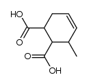 c-3-methyl-4-ene-r-1,c-2-cyclohexenedicarboxylic acid Structure