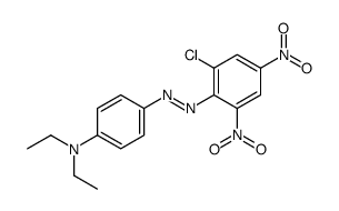 4-[(2-chloro-4,6-dinitrophenyl)diazenyl]-N,N-diethylaniline Structure