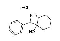1-(α-amino-benzyl)-cyclohexanol, hydrochloride Structure