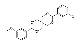 3,9-bis(3-methoxyphenyl)-2,4,8,10-tetraoxaspiro[5.5]undecane Structure