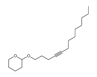 2-(tridec-4-yn-1-yloxy)tetrahydro-2H-pyran结构式