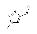 1-甲基-1H-1,2,3-三唑-4-甲醛结构式