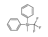 methyl-diphenyl-(trifluoromethyl)silane Structure