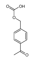 Carbonic acid 4-acetylphenyl(methyl) ester Structure