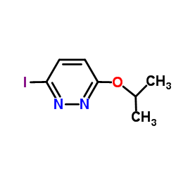 3-碘-6-异丙氧基哒嗪结构式